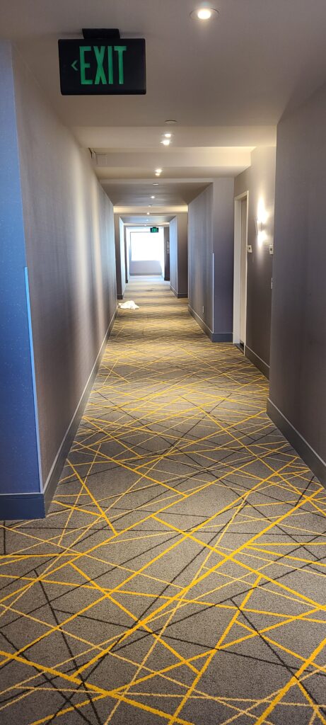 W San Francisco hallway