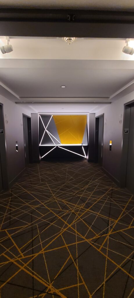 W San Francisco Elevator lobby