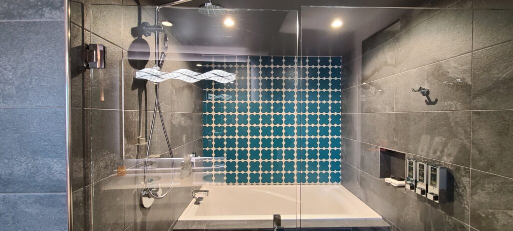 Hotel Nia Shower and Tub