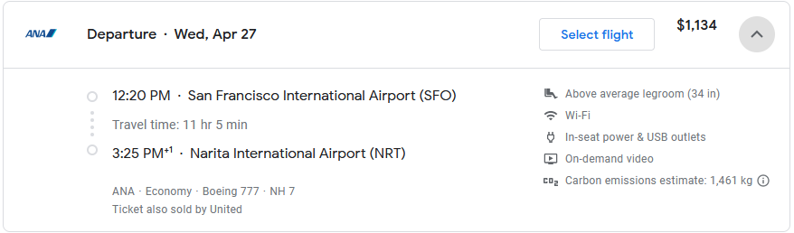 4 Useful Sites to Help Research Flights for Award Redemptions 2 Google Research Flights