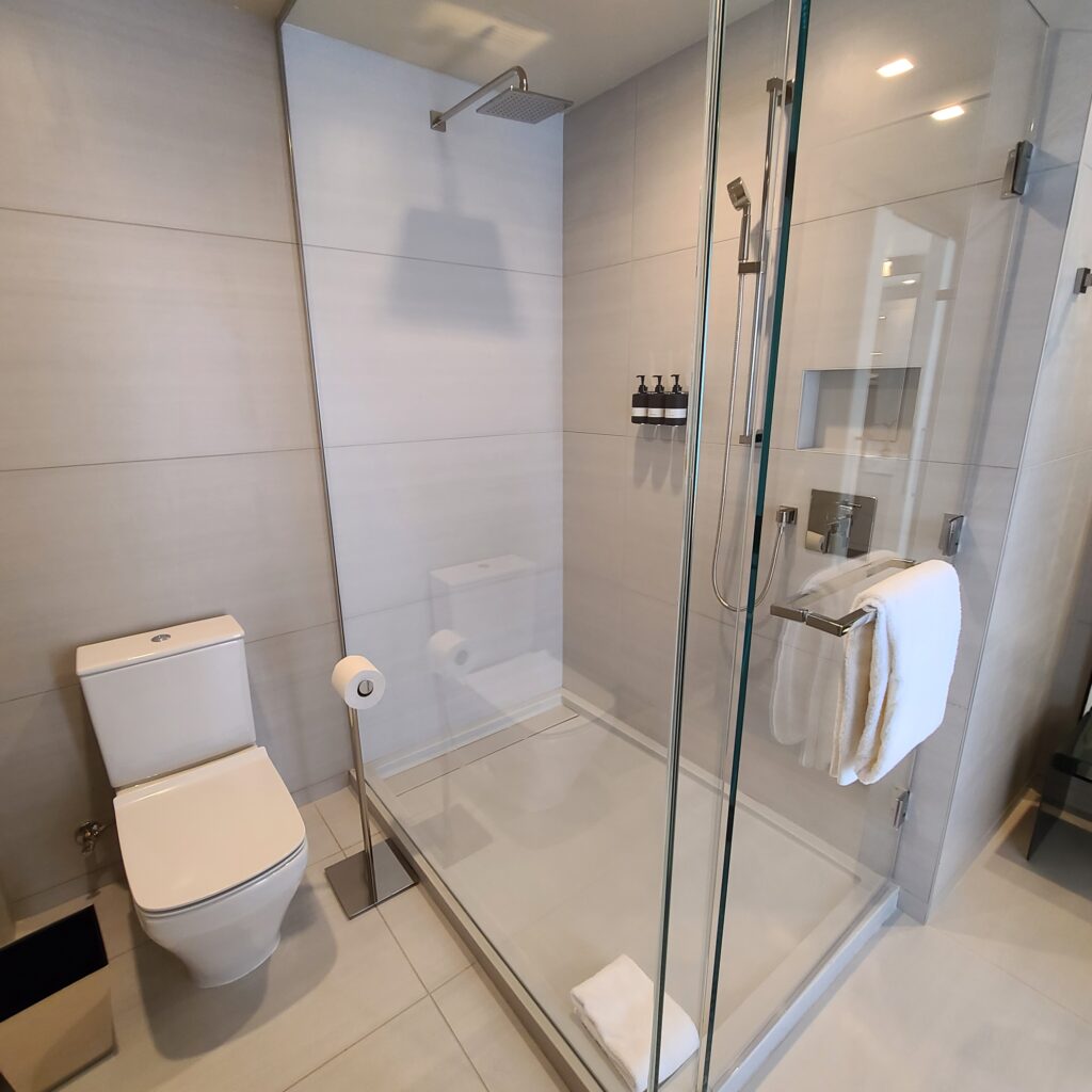 Review: TETRA Hotel, Autograph Collection 20 TETRA Hotel Shower & Toilet