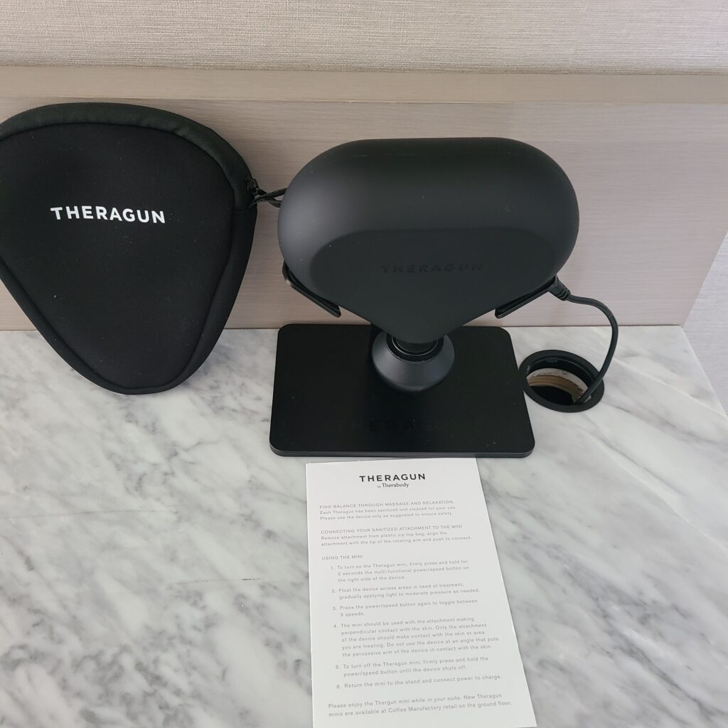 Review: TETRA Hotel, Autograph Collection 11 TETRA Hotel Theragun