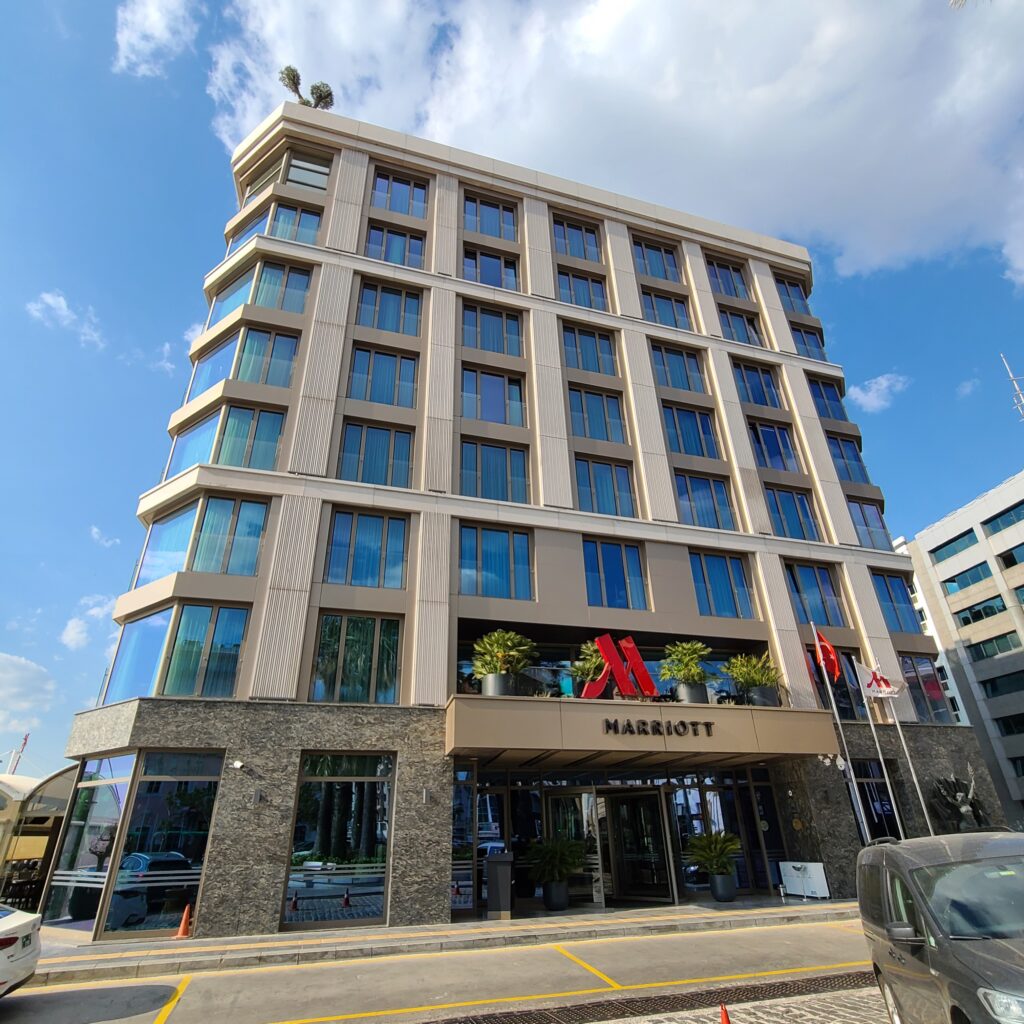 The Myths of Free Travel with Credit Card Points 3 Izmir Marriott Hotel Building