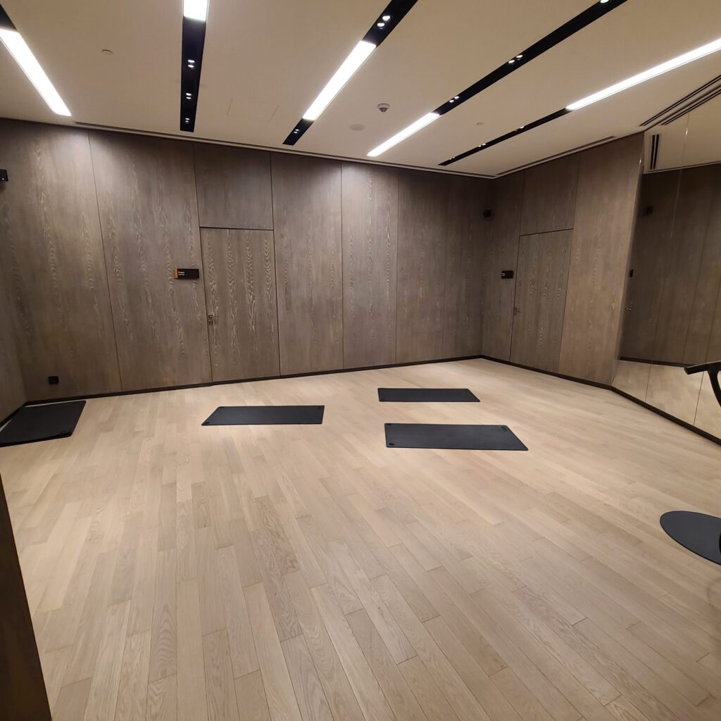 JW Marriott Istanbul Marmara Sea Gym Yoga Mats