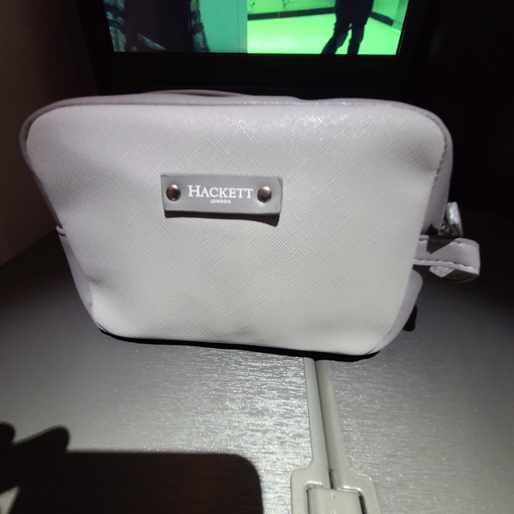 Review: Turkish Airlines Business Class Boeing 787-9 Dreamliner (IST-SFO) 15 Turkish Airlines Business Class Hackett London Amenity Bag