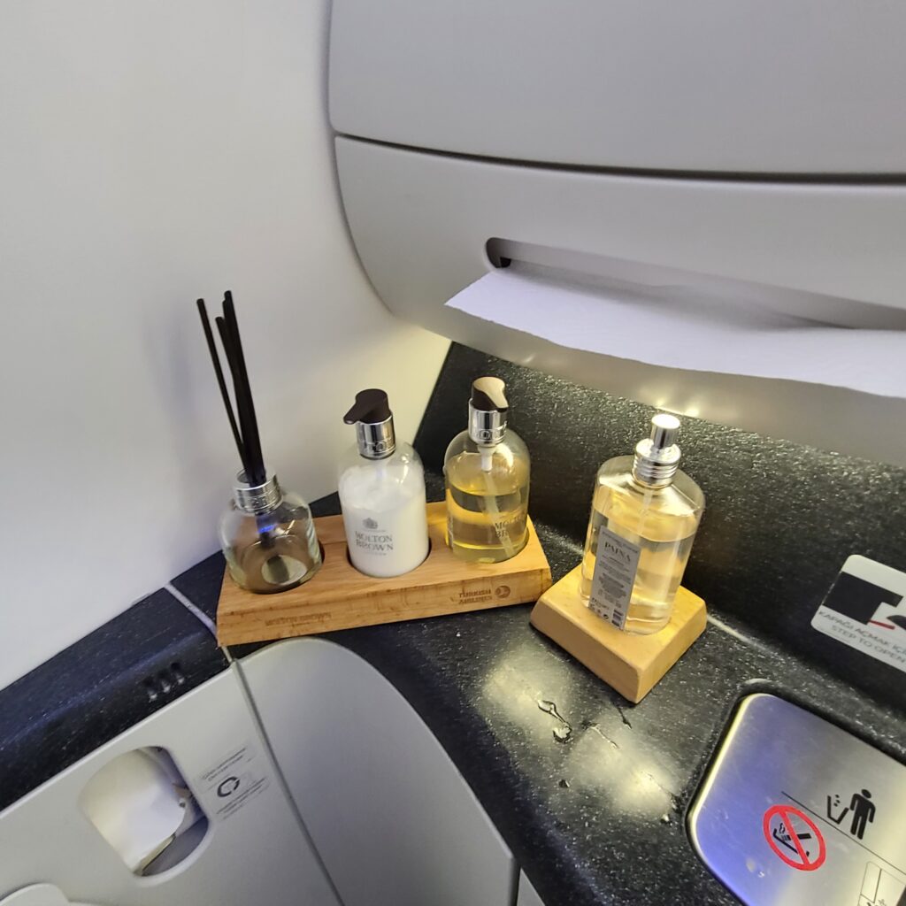 Review: Turkish Airlines Business Class Boeing 787-9 Dreamliner (IST-SFO) 42 Turkish Airlines Business Class 787 Molton Brown Soap & Perfume
