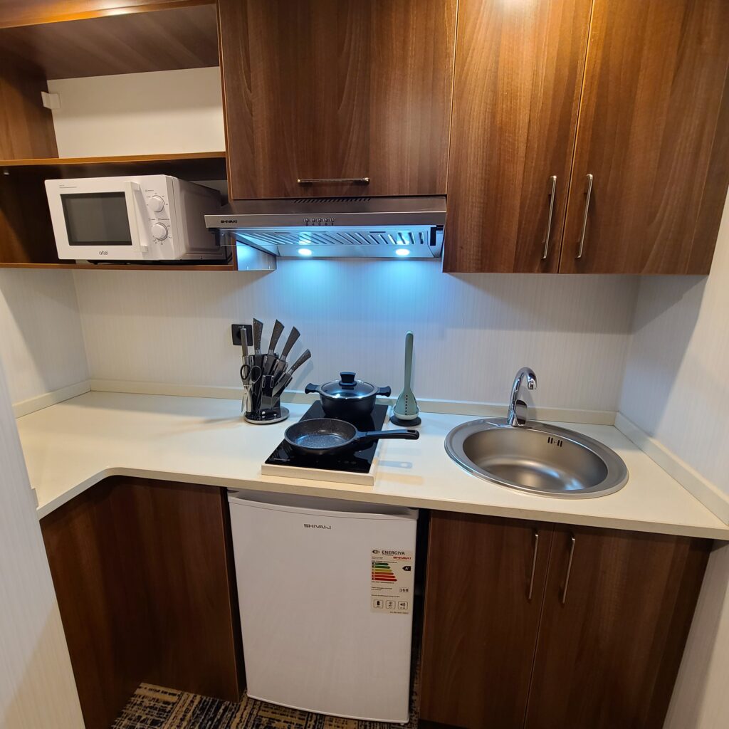 Courtyard by Marriott Tashkent Long Stay Suite Kitchen