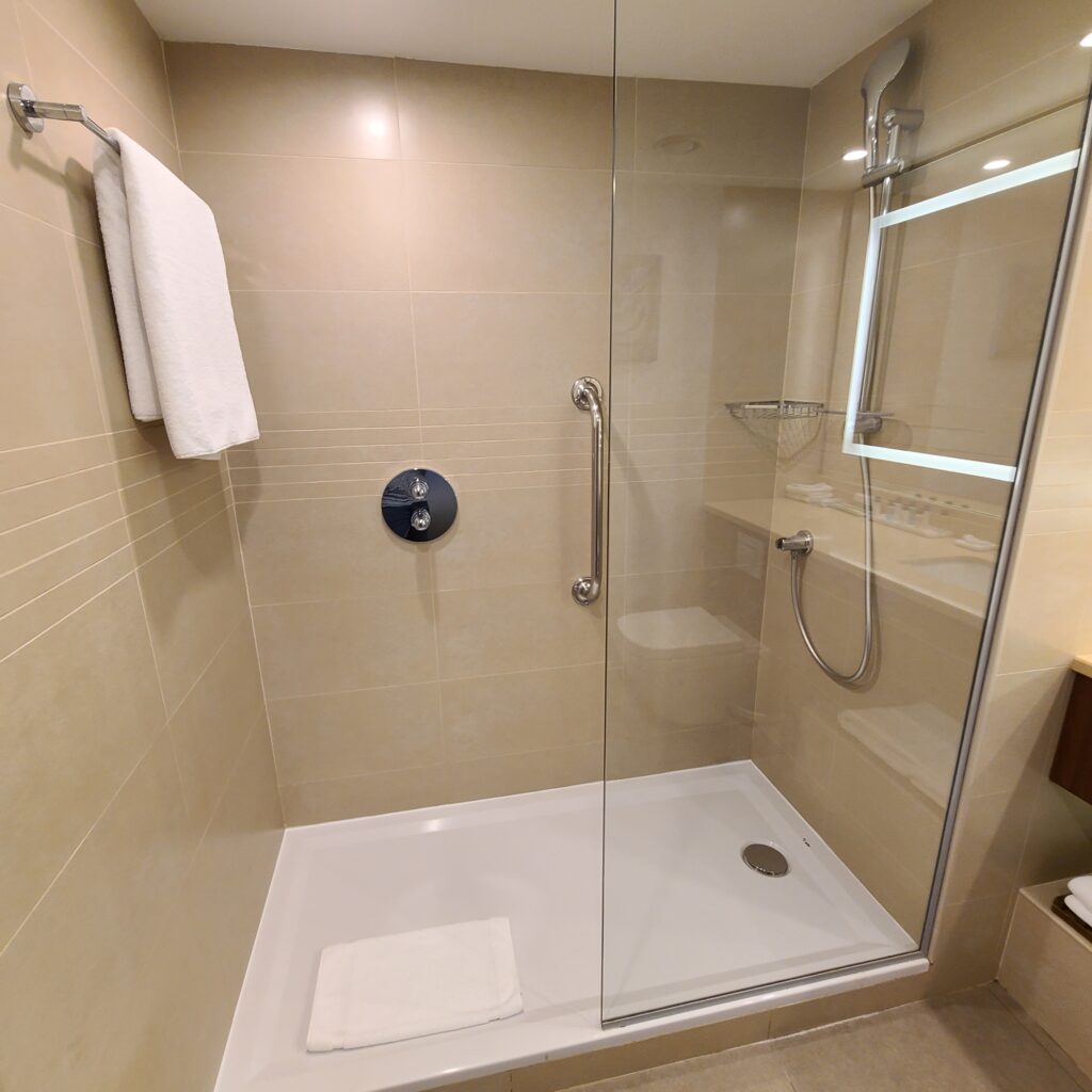 Courtyard by Marriott Tashkent Long Stay Suite Bathroom Shower