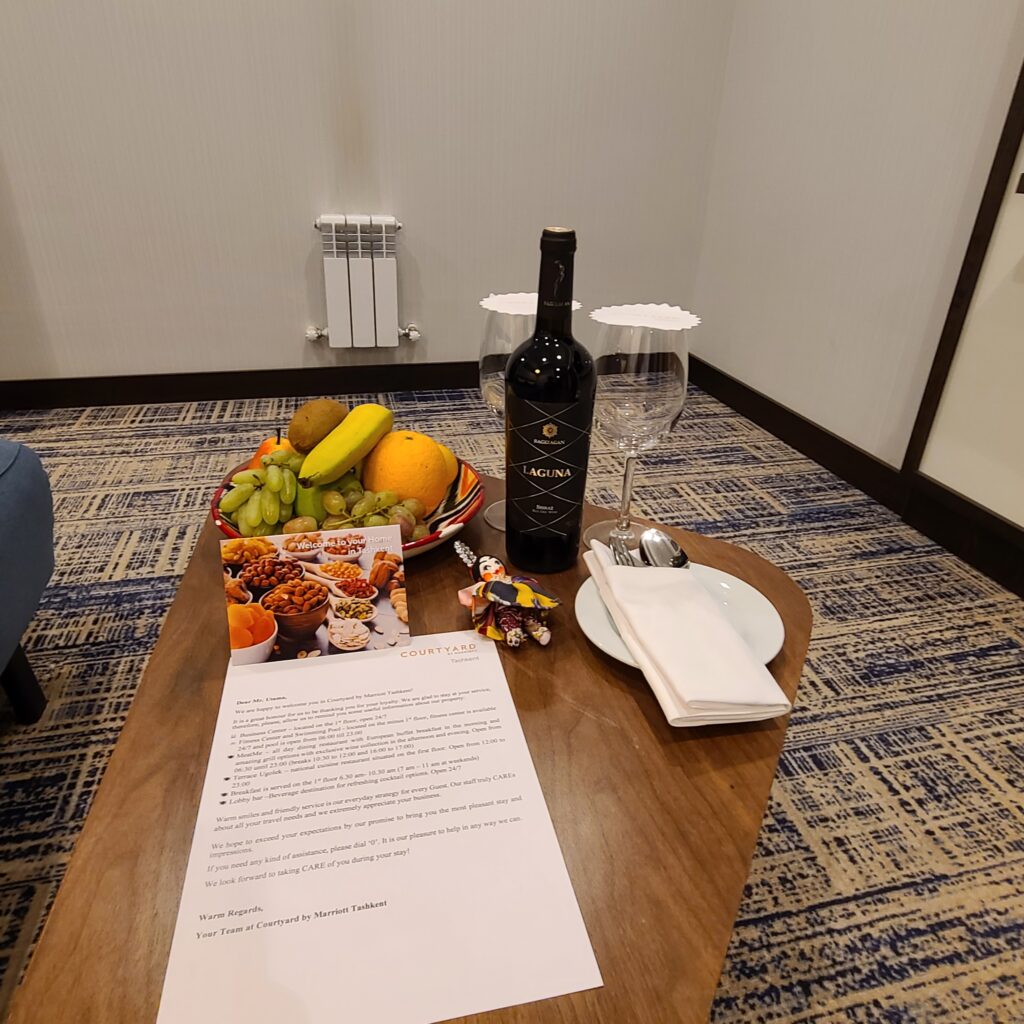 Courtyard by Marriott Tashkent Welcome Gift