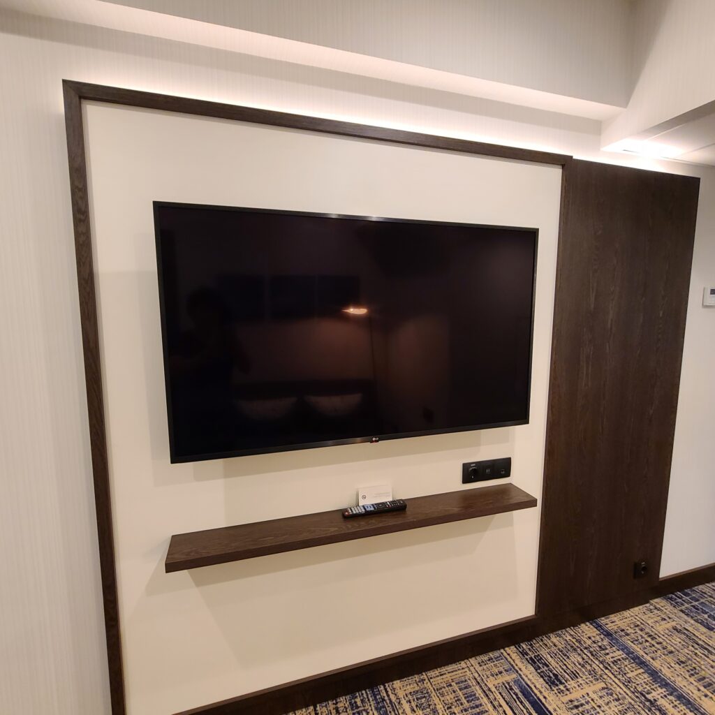 Courtyard by Marriott Tashkent Long Stay Suite Living Room TV