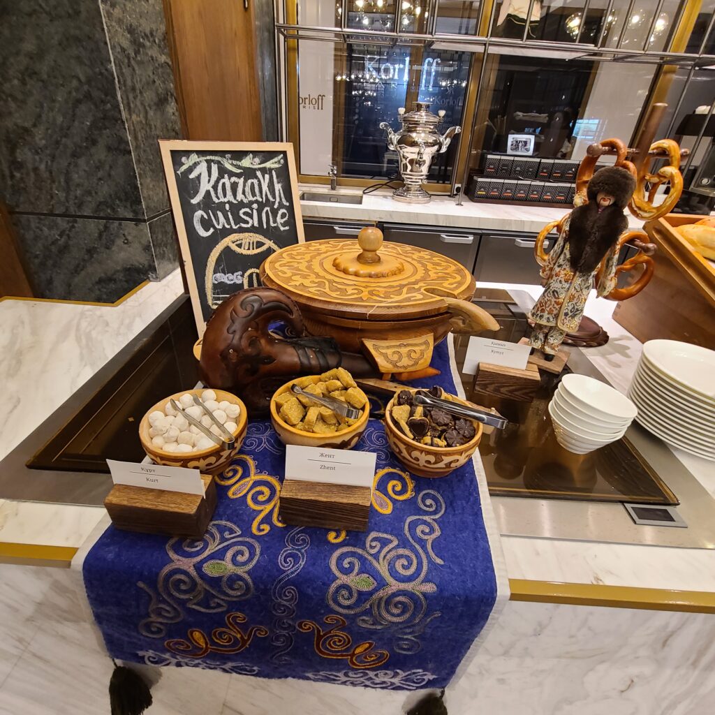 St. Regis Astana La Riviere Breakfast (Kazakh Section)