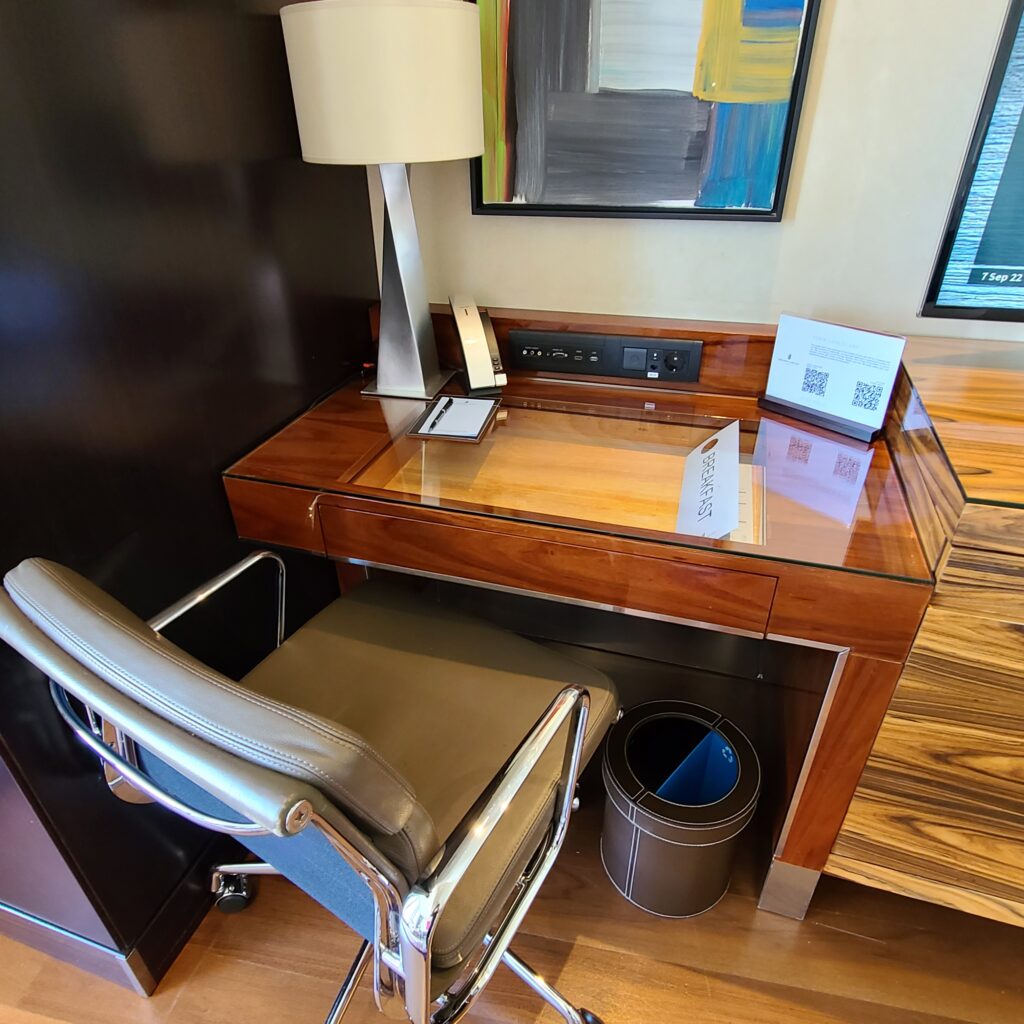 The Ritz-Carlton, Almaty Junior Suite Living Room Desk