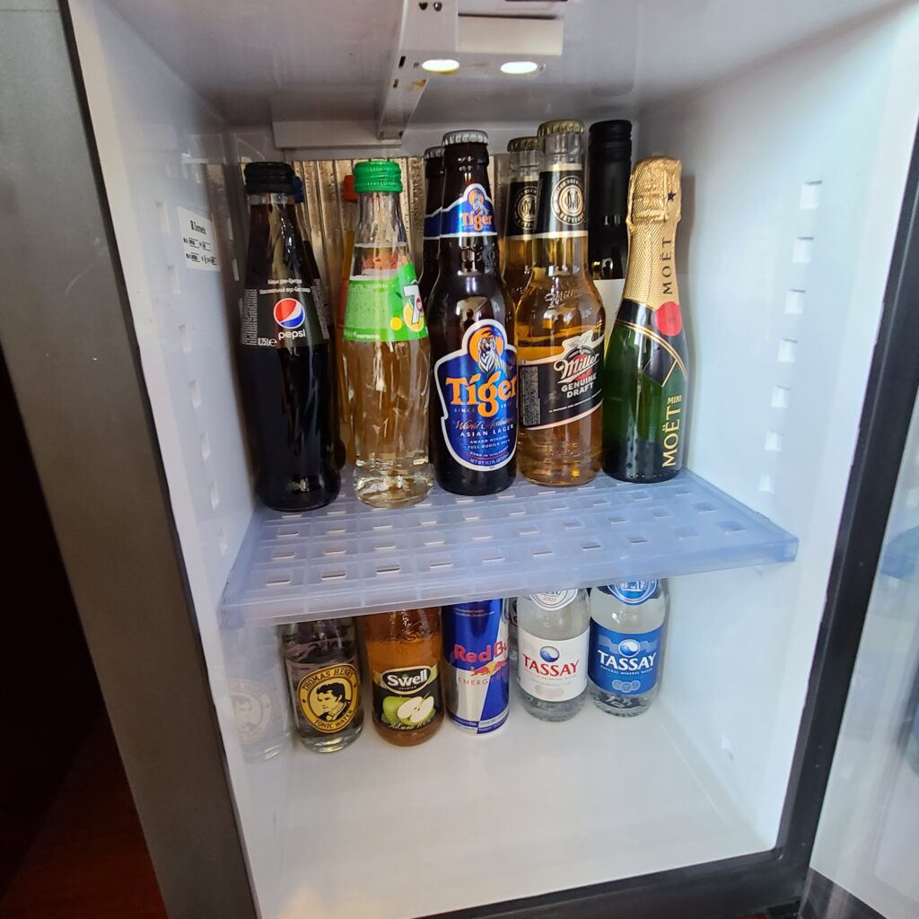 The Ritz-Carlton, Almaty Junior Suite Minibar