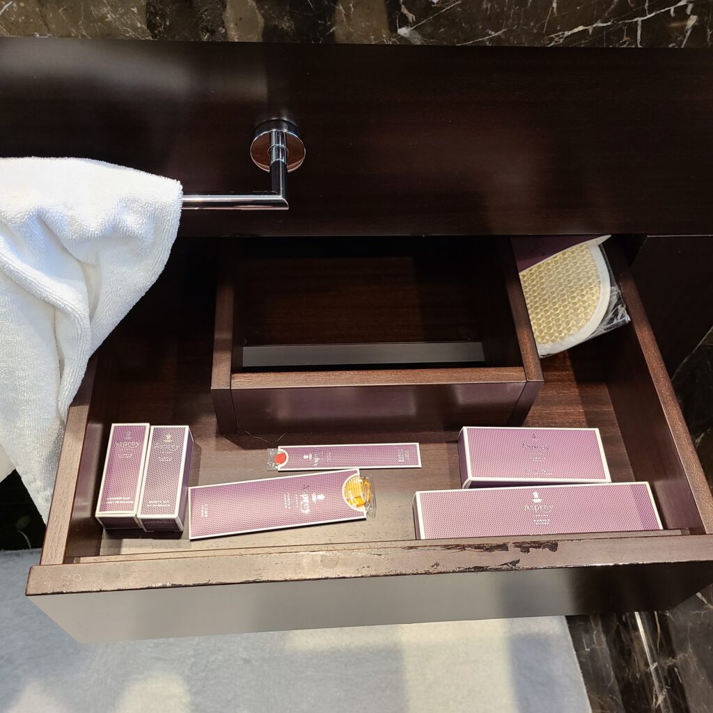 The Ritz-Carlton, Almaty Junior Suite Junior Suite Bathroom Amenities