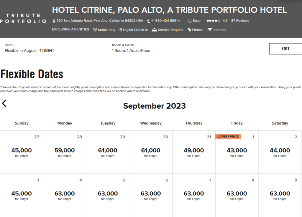 Marriott Bonvoy Full Dynamic Pricing Live for 2023 Bookings 8 Marriott Bonvoy Category 6 Peak in 2023