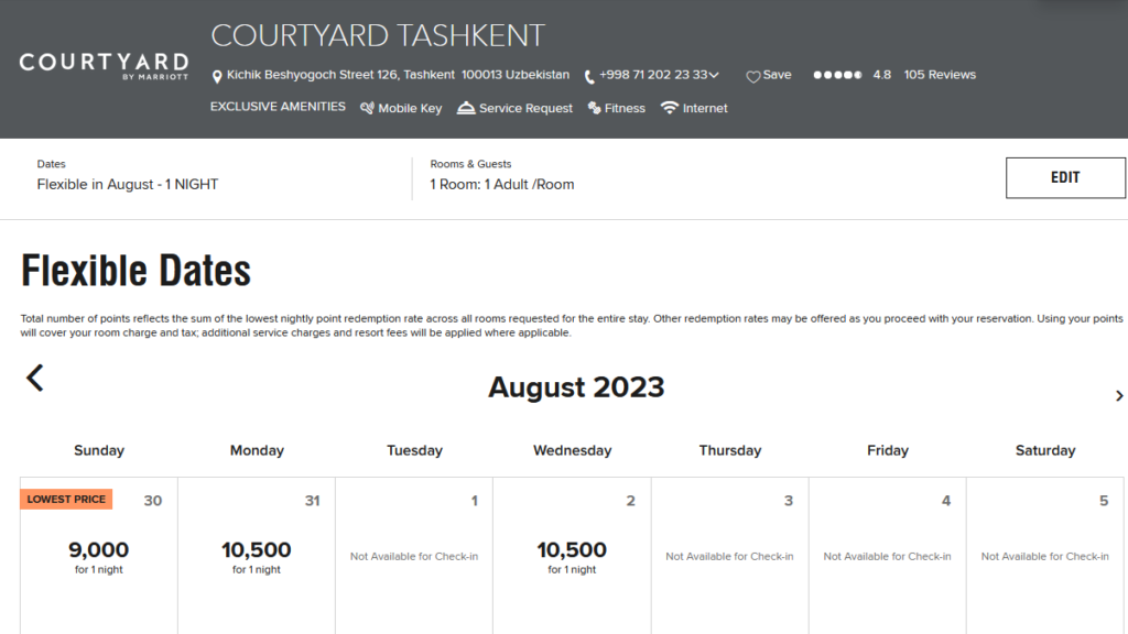 Marriott Bonvoy Full Dynamic Pricing Live for 2023 Bookings 3 Marriott Bonvoy Category 1 Peak in 2023