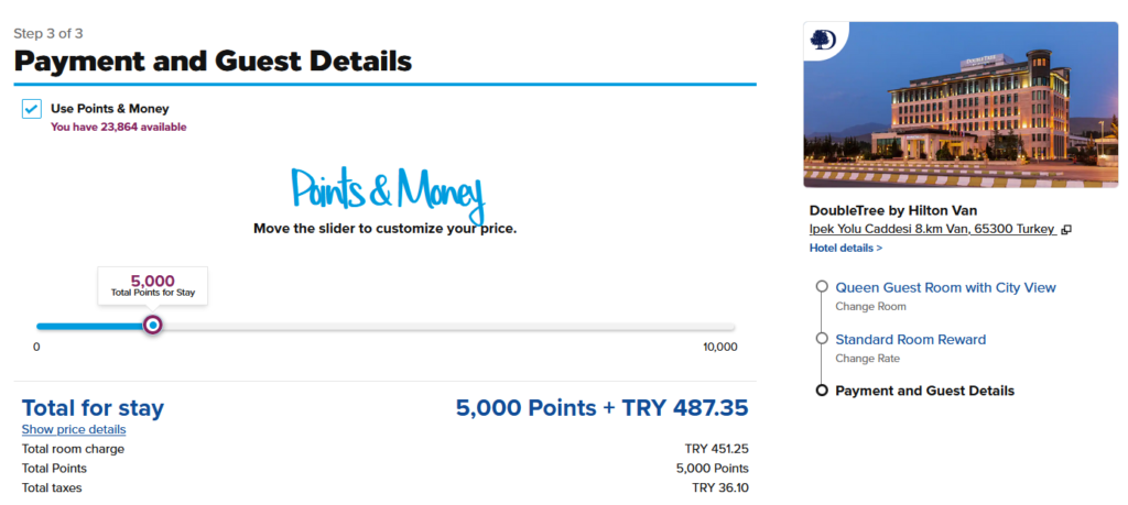 Hilton Honors Points & Money Rewards: Is It Worth Using? 5 Doubletree by Hilton Van 5k Points