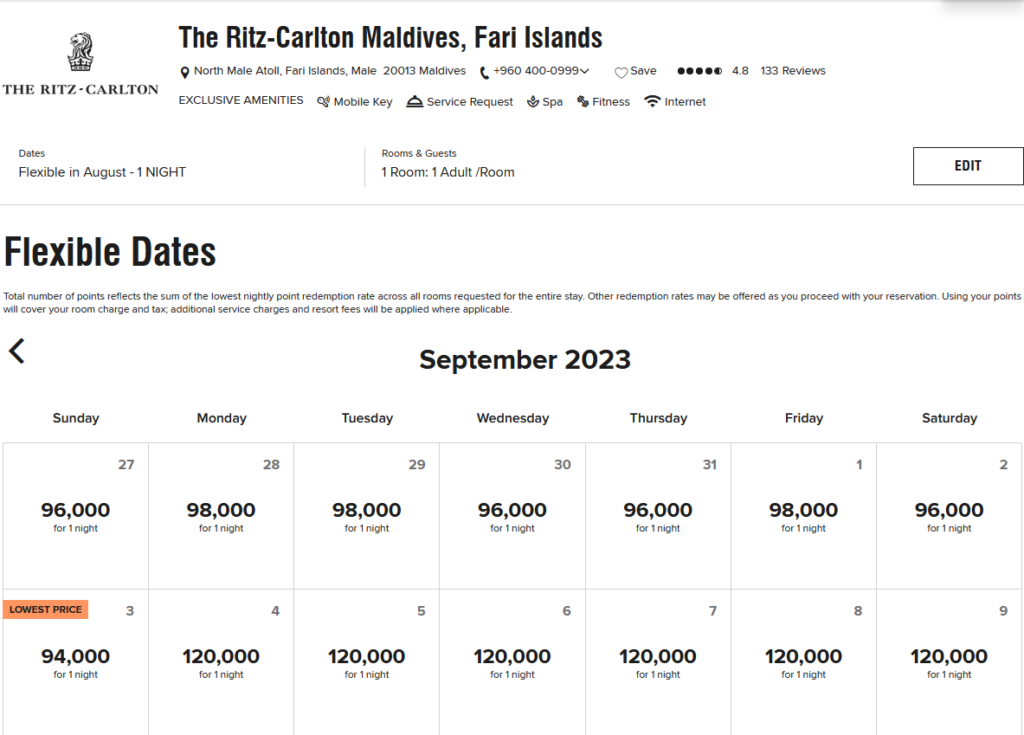 Marriott Bonvoy Full Dynamic Pricing Live for 2023 Bookings 13 Marriott Bonvoy 120k Points Max in 2023