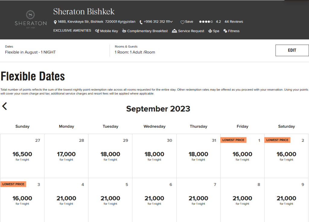 Marriott Bonvoy Full Dynamic Pricing Live for 2023 Bookings 5 Marriott Bonvoy Category 3 Peak in 2023