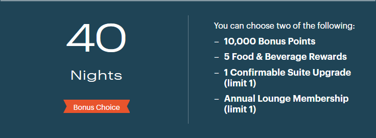 Hilton Honors Diamond vs. IHG One Rewards Diamond 4 IHG One Rewards 40 Nights Milestone Bonuses