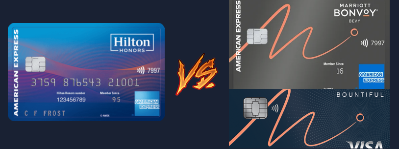 Hilton Honors Surpass vs. Marriott Bonvoy Bevy/Bountiful