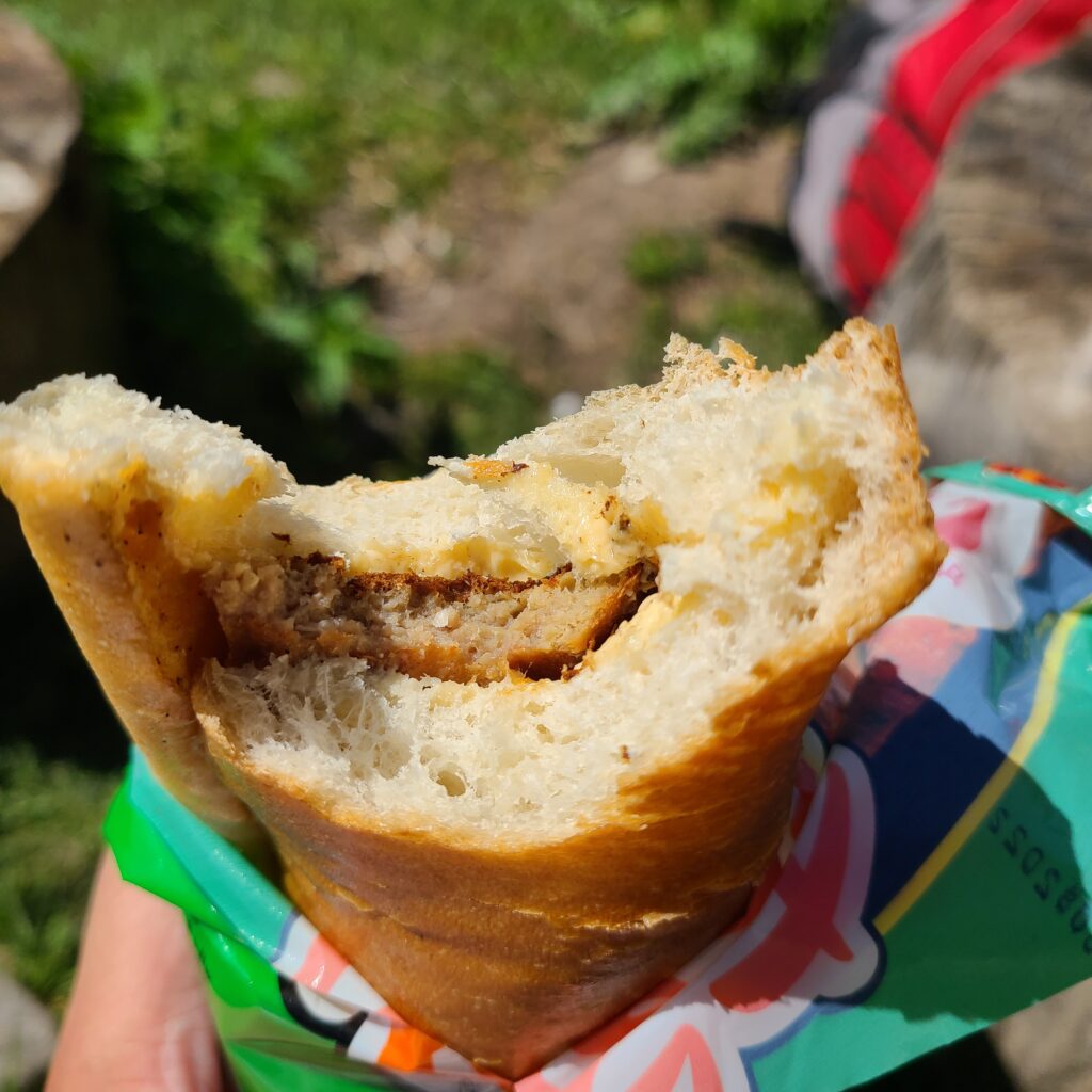 Trekking & Overnight Yurt Stay in Altyn Arashan 7 Kebab Sandwich