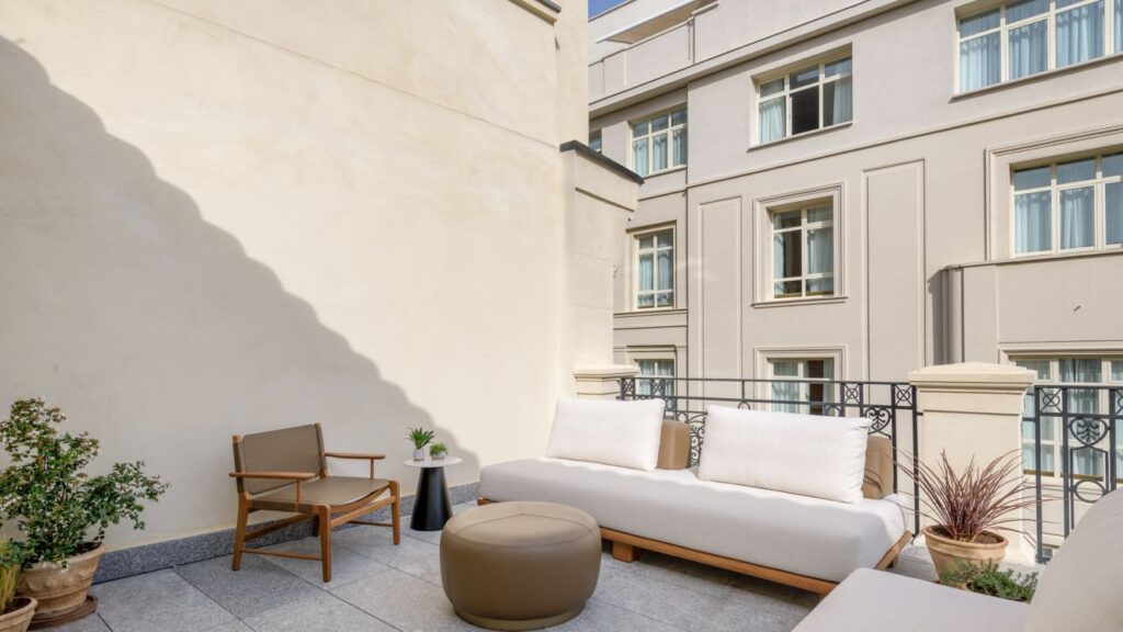 JW Marriott Madrid Opening in February 2023 4 JW Marriott Madrid Outdoor Terrace