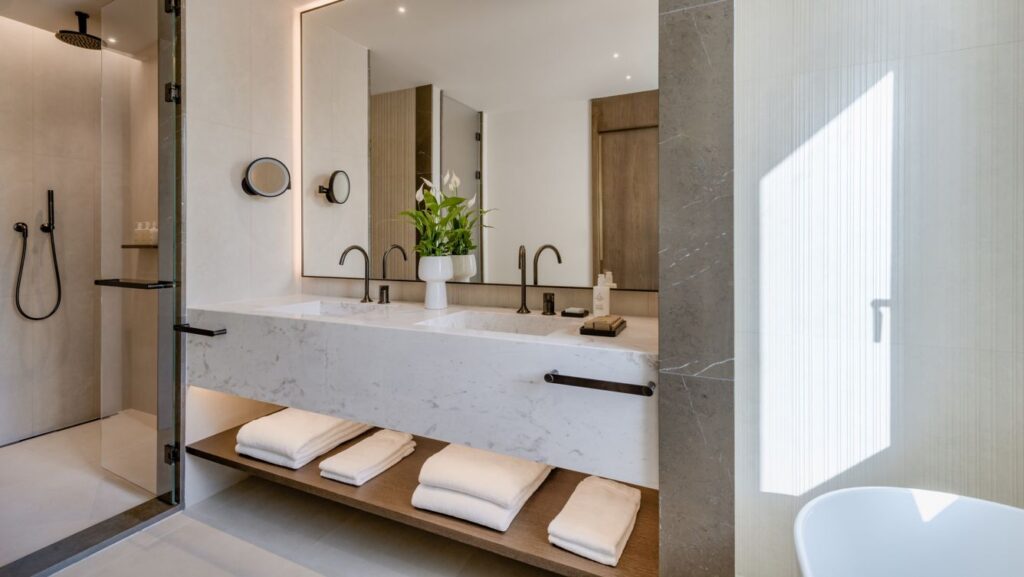 JW Marriott Madrid Opening in February 2023 3 JW Marriott Madrid Suite Bathroom