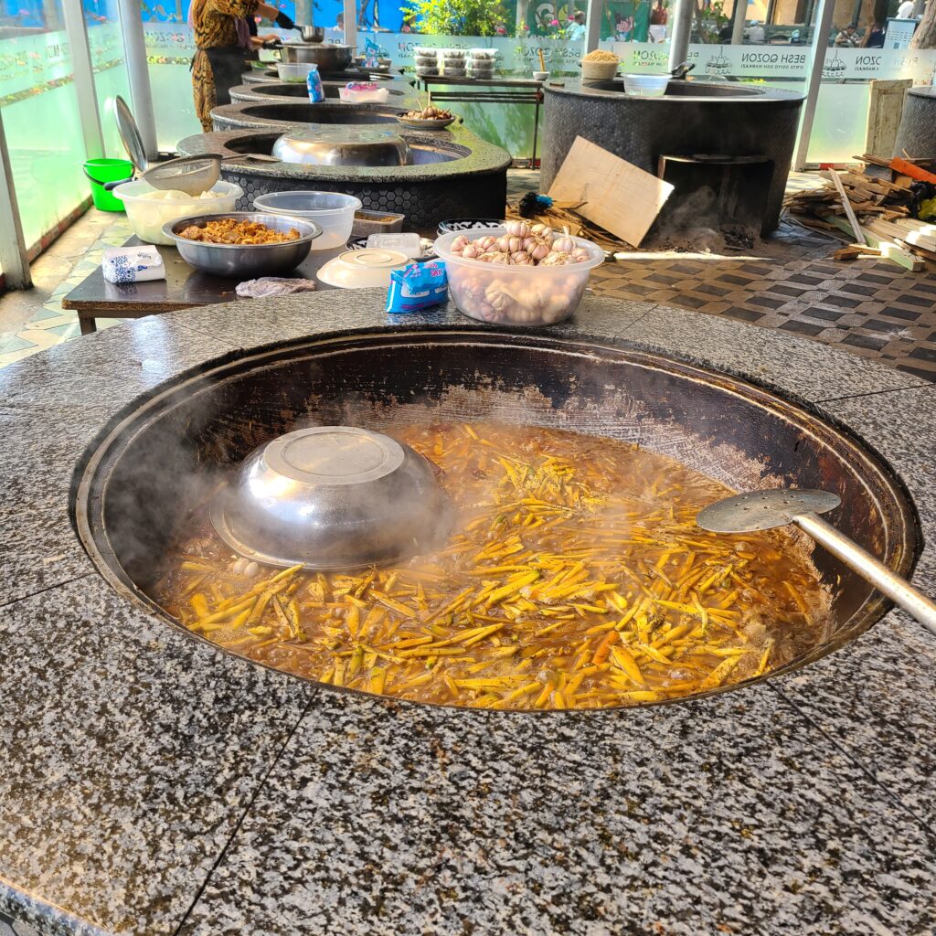 Besh Qozon: Giant Plov Kitchen in Uzbekistan 4 Besh Qozon Plov Carrots