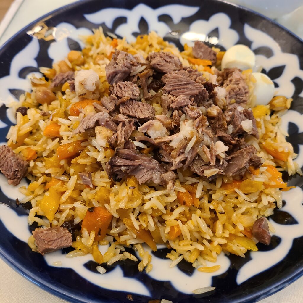 Besh Qozon: Giant Plov Kitchen in Uzbekistan 8 Besh Qozon Plov Dish