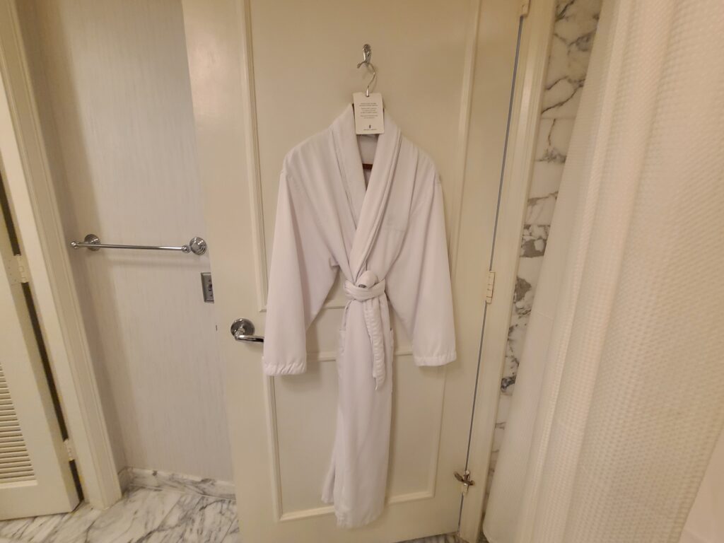 Review: The Ritz-Carlton, San Francisco 30 The Ritz-Carlton, San Francisco Bathrobe