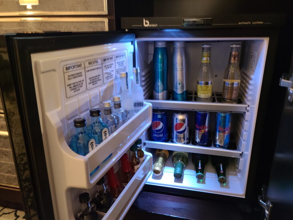 Review: The Ritz-Carlton, San Francisco 15 The Ritz-Carlton, San Francisco Room Minibar