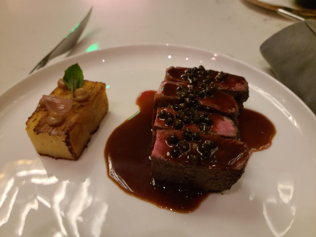 Review: The Ritz-Carlton, San Francisco 36 The Lobby Lounge at Ritz-Carlton SF Steak au Poivre