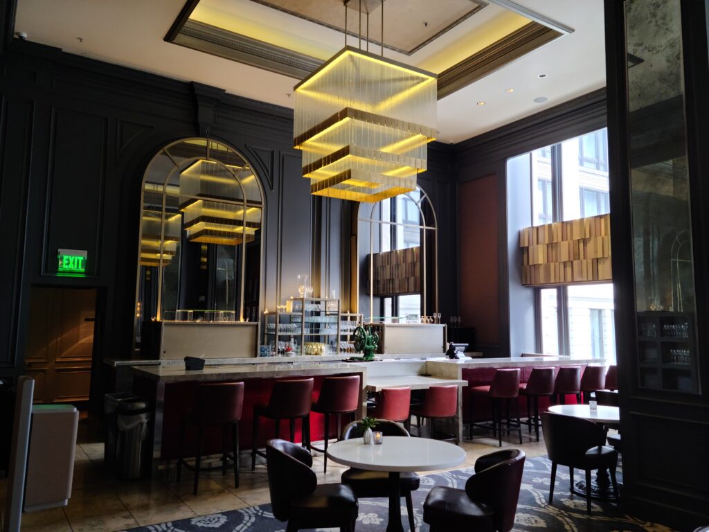 Review: The Ritz-Carlton, San Francisco 31 The Lounge Lobby at Ritz Carlton SF Bar