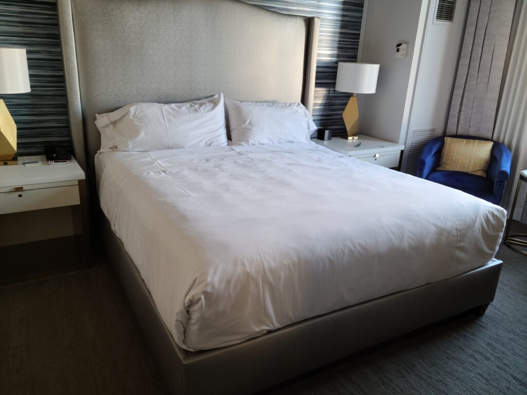 The Westin St. Francis San Francisco Grand Deluxe Room Bed