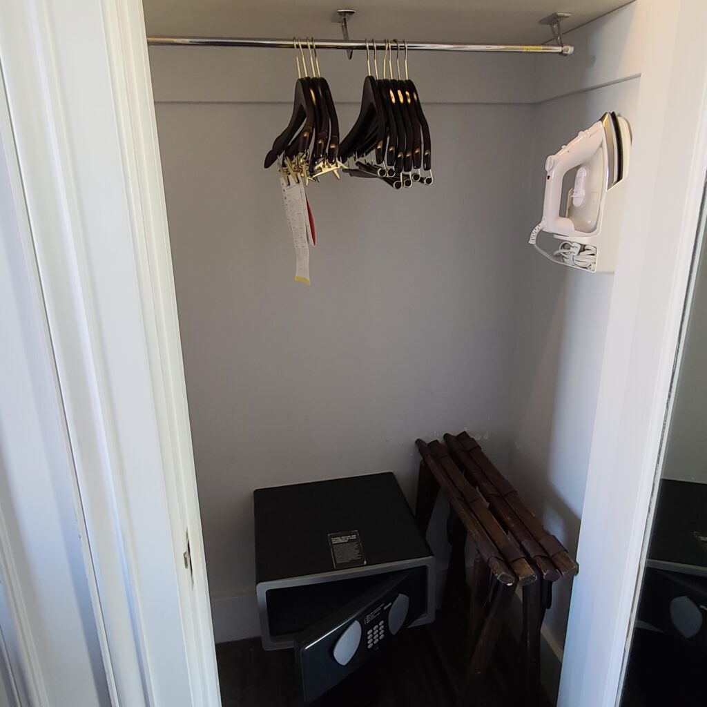 The Westin St. Francis San Francisco Grand Deluxe Room Closet