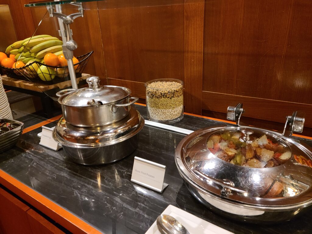The Westin St. Francis San Francisco Oak Room Breakfast Hot Food