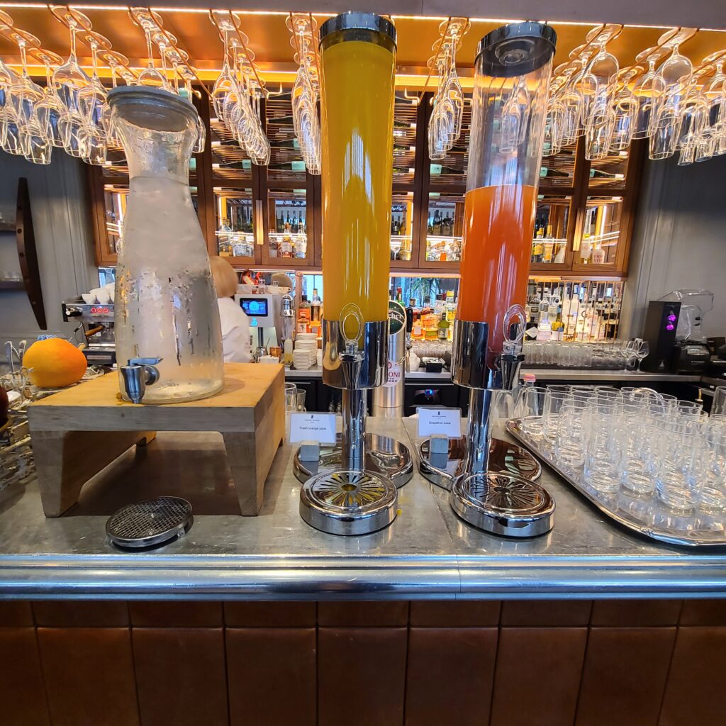 The Ritz-Carlton Budapest Breakfast at Ottimo Restaurant