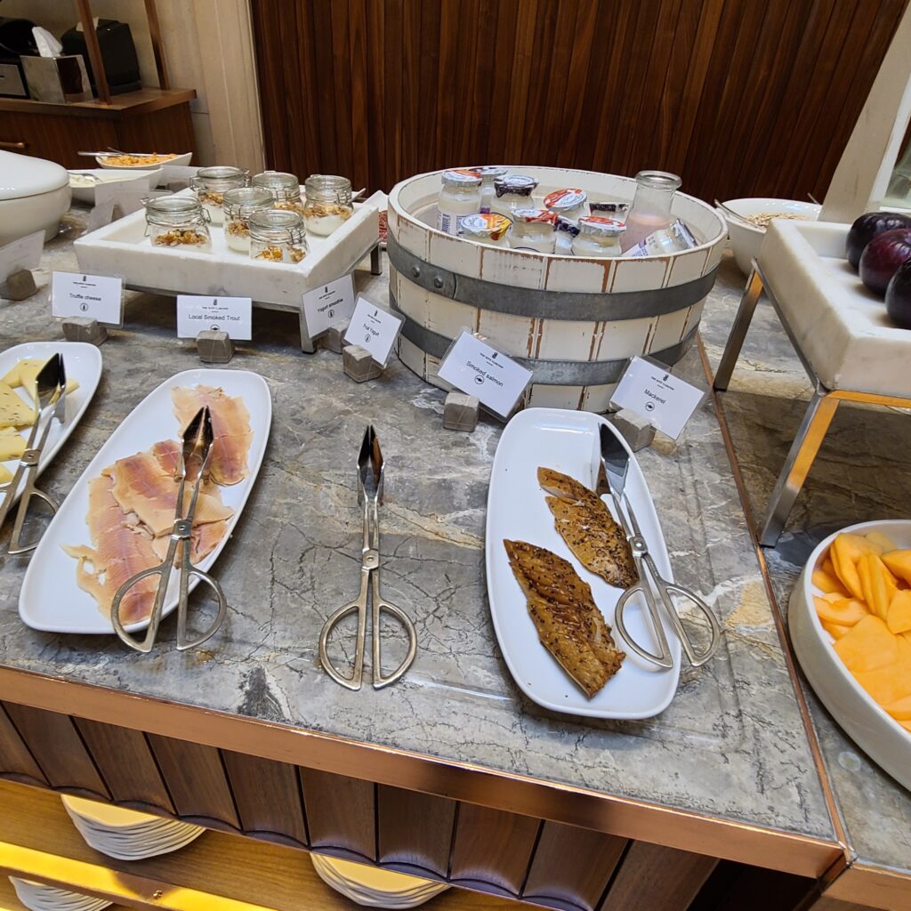 The Ritz-Carlton, Budapest Breakfast at Kupola Lounge