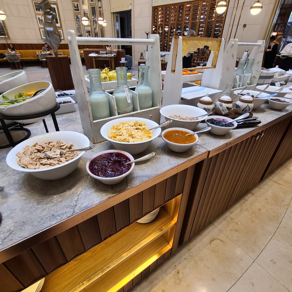 The Ritz-Carlton, Budapest Breakfast at Kupola Lounge