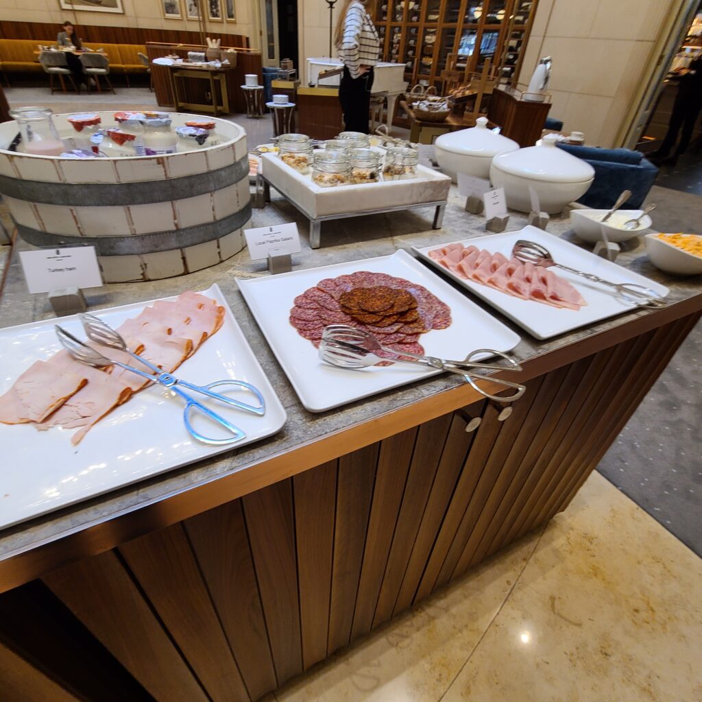 The Ritz-Carlton, Budapest Breakfast at Kupola Lounge