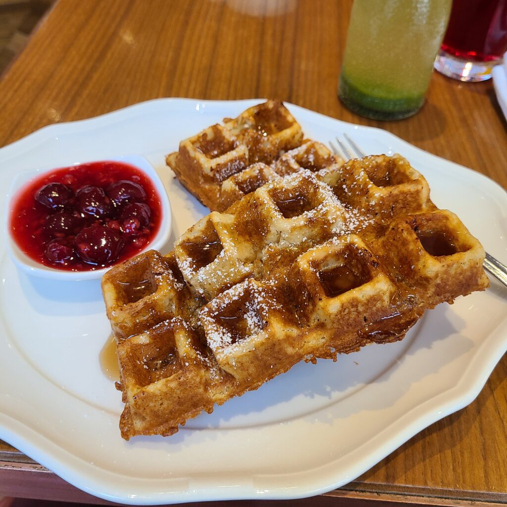 The Ritz-Carlton, Budapest Breakfast Waffles