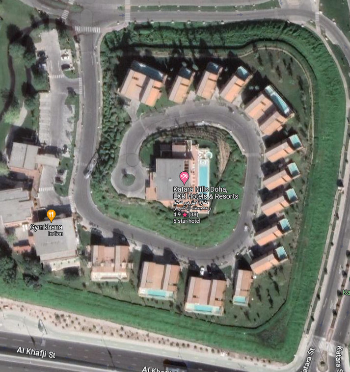 Katara Hills Doha LXR Villas Layout