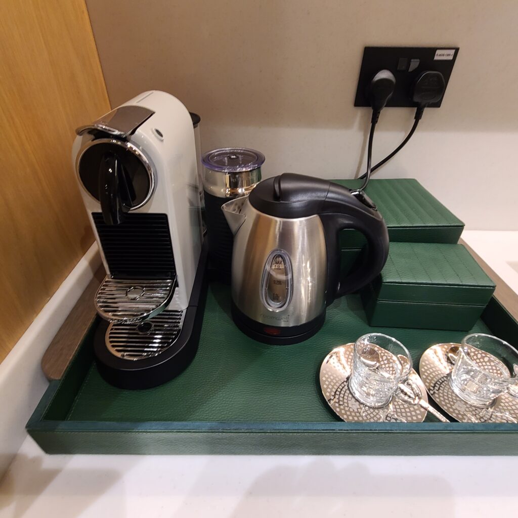Katara Hills Doha, Hilton LXR Nespresso Machine & Water Boiler