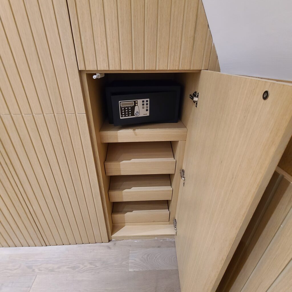 Katara Hills Doha, Hilton LXR Master Bedroom Shoe Closet