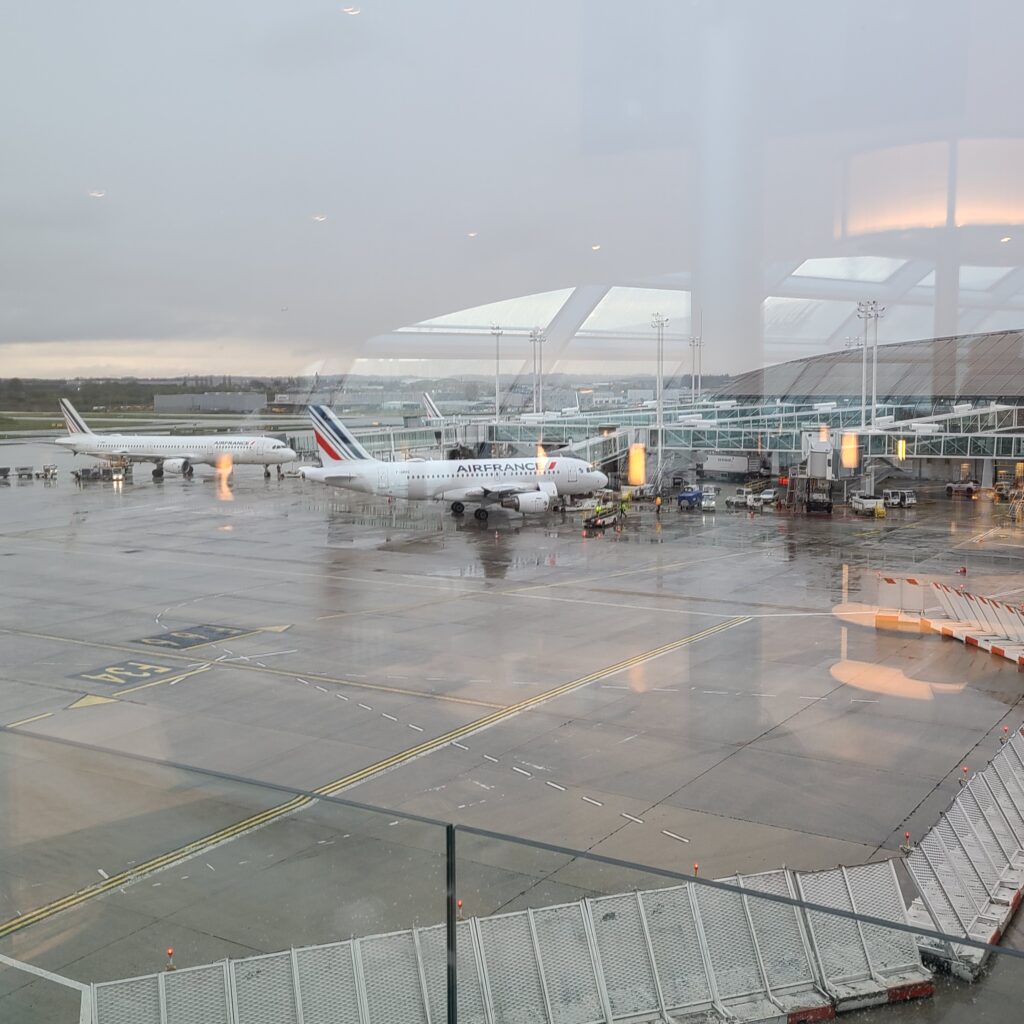Air France Paris CDG Terminal 2F Second Floor View