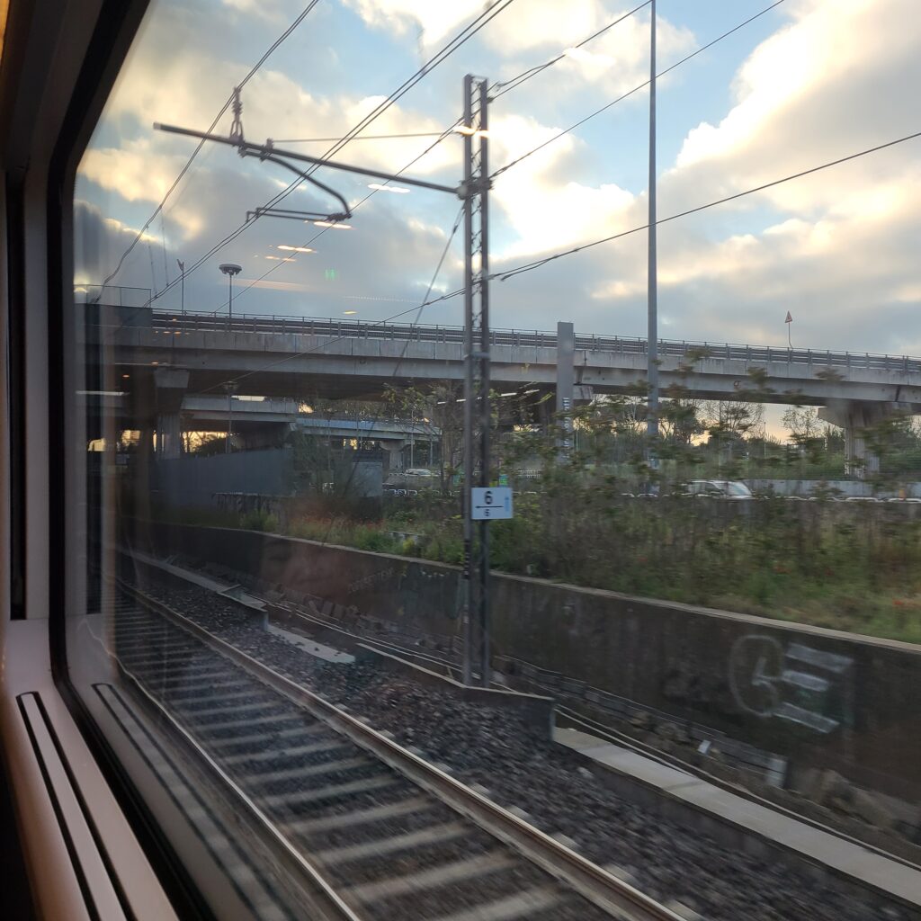 Frecciarossa Business Class Seats Window View