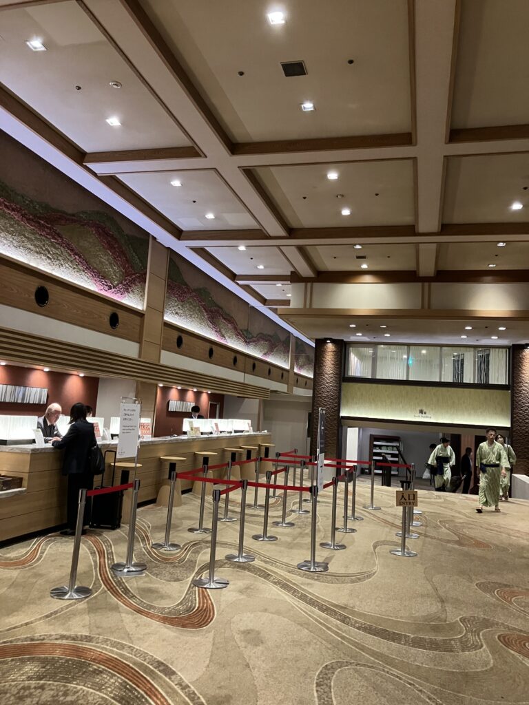 Dai-ichi Takimotokan Reception Desk