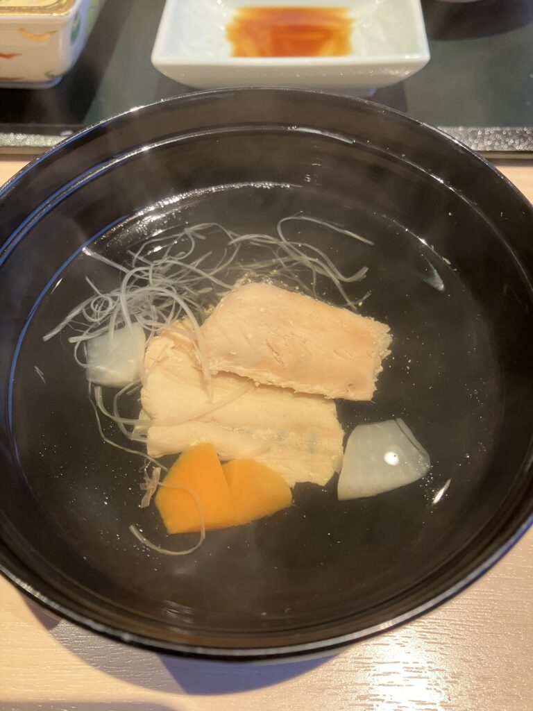 Dai-ichi Takimotokan Kaiseki Fish Soup