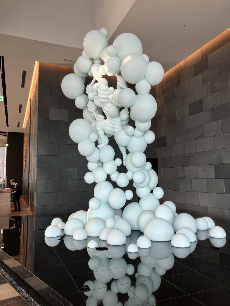 Conrad Osaka Lobby Figure